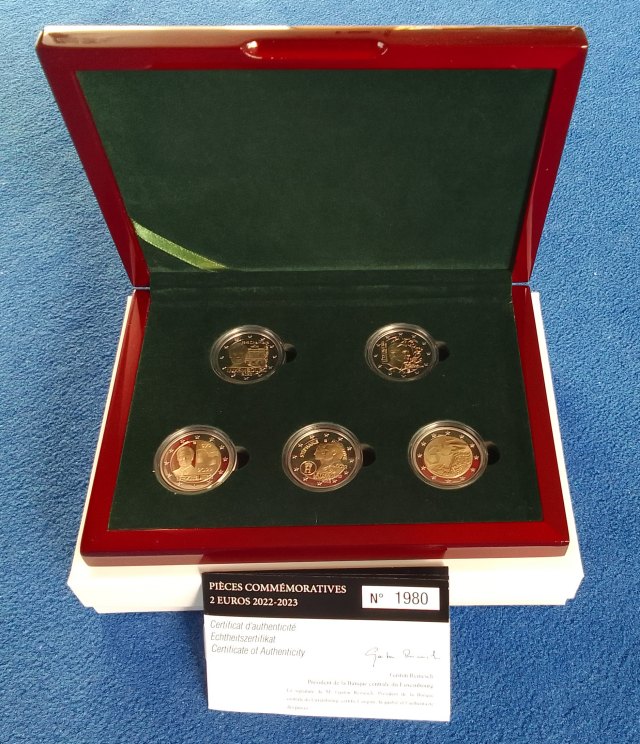2 Euro PP im 5er Set