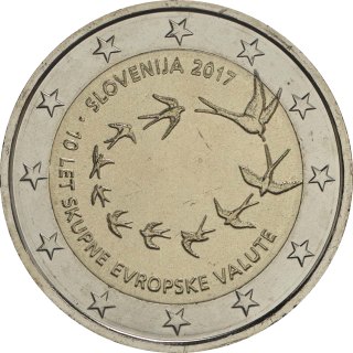 Sloveenia 2017 – Euro kasutuselevõtu 10. aastapäev Sloveenias