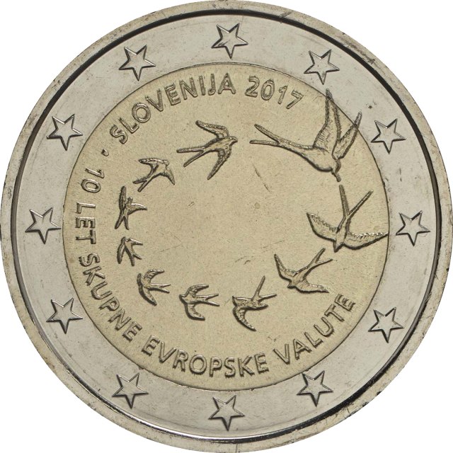 Slowenien 2017 – 10. Jahrestag der Euroeinführung in Slowenien