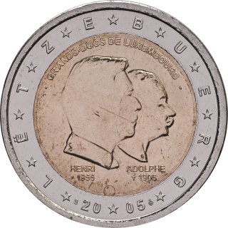 Luxemburg 2005 – Großherzöge Henri und Adolphe