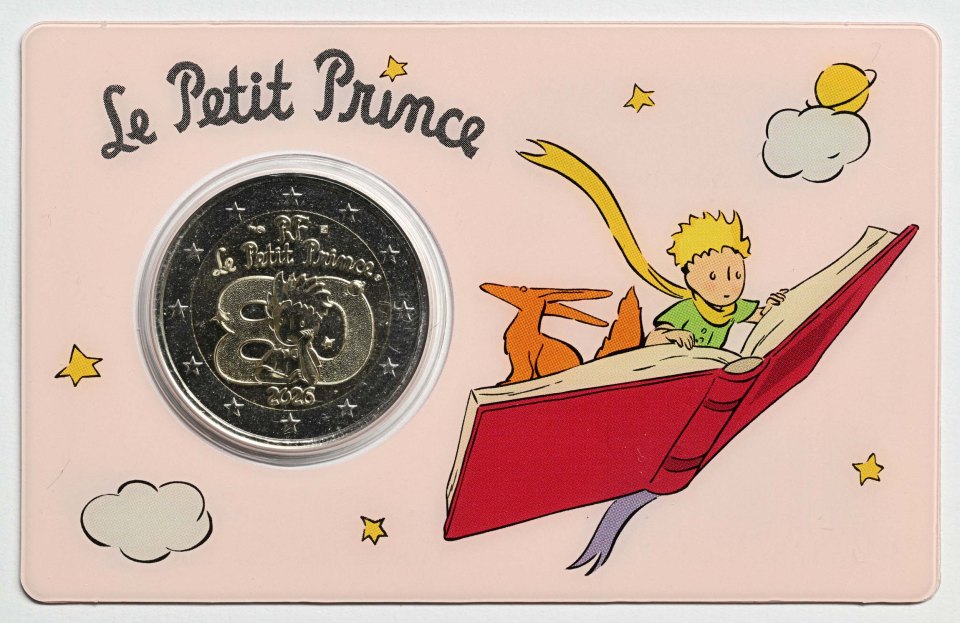 Frankreich 2026 – 80 Jahre "Der kleine Prinz" · 2-Euro-Gedenkmünze
