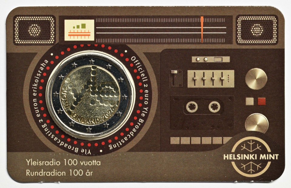 Coincard – Ausgabe Finnisch/Schwedisch