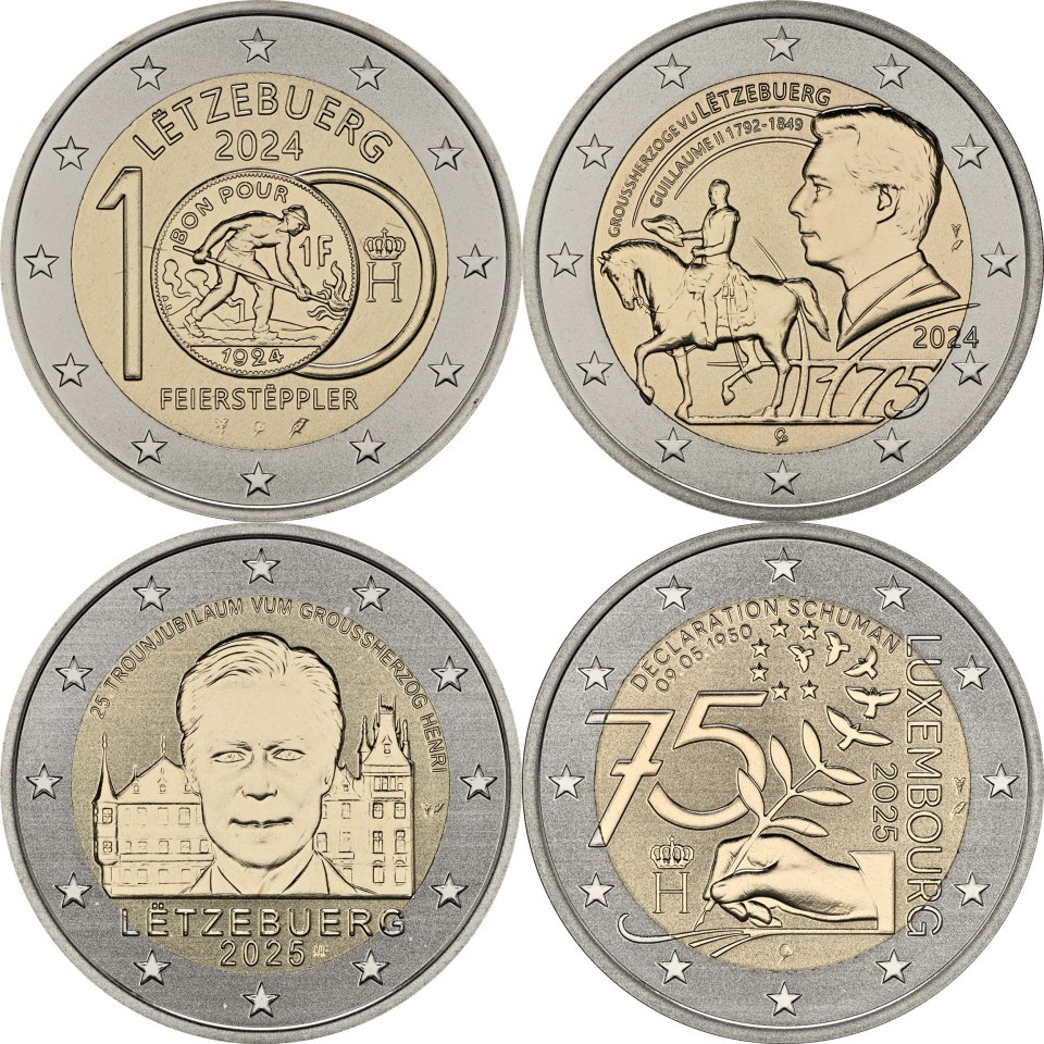 2 Euro Reverse Proof