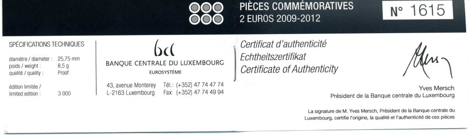 2 Euro PP (2. PP-Set 2009-2012)