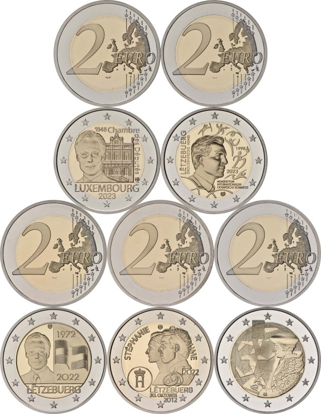 2 Euro PP im 5er Set