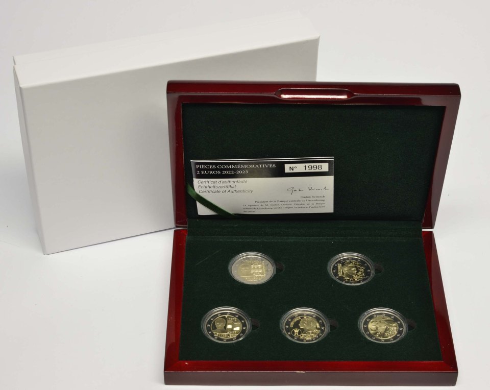 2 Euro PP im 5er Set