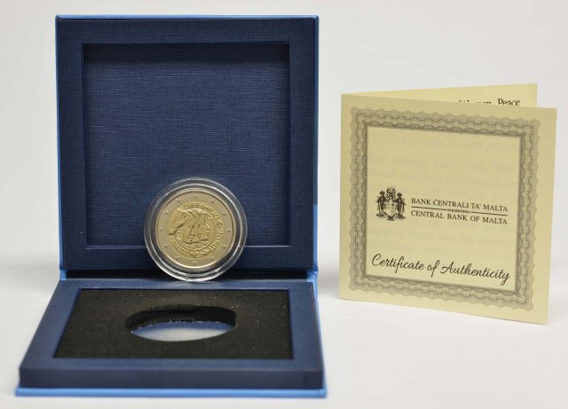 2 Euro BU im Etui