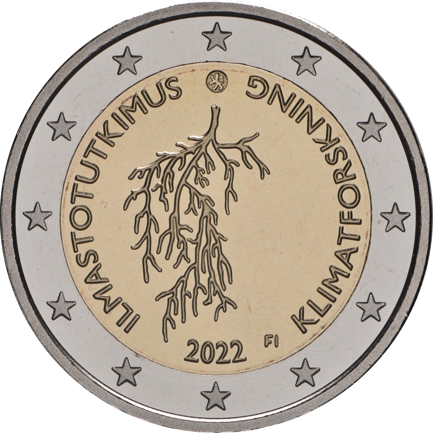 2 Euro Espelhado