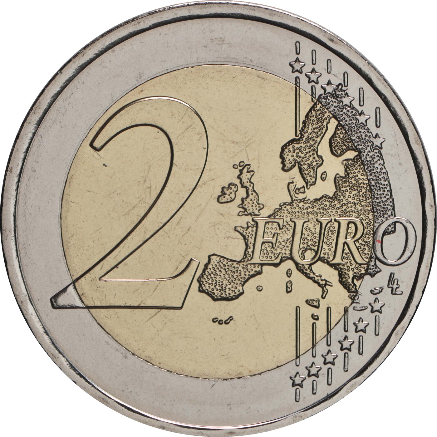 2 euros sin circular en cápsula