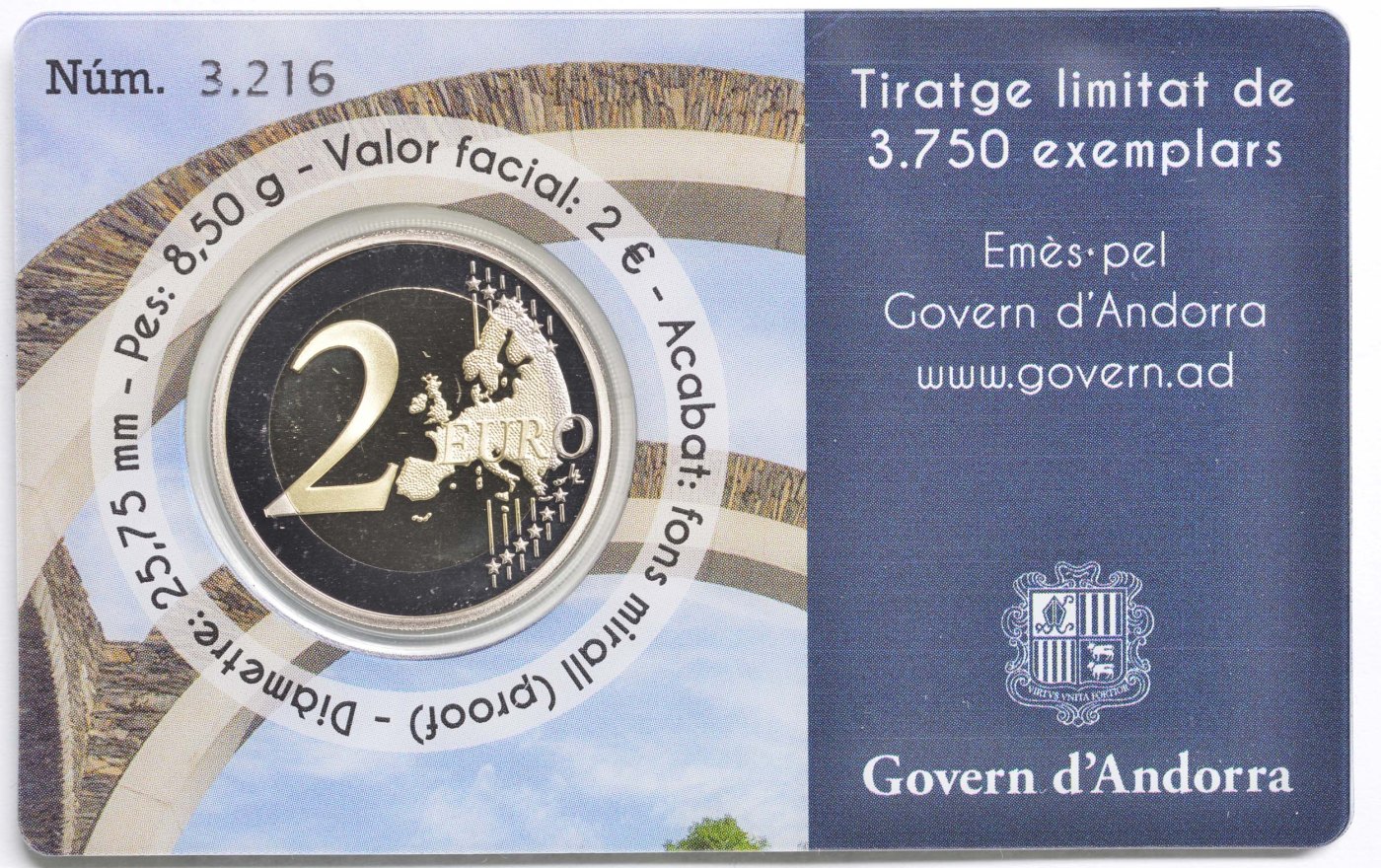2 euros Proof