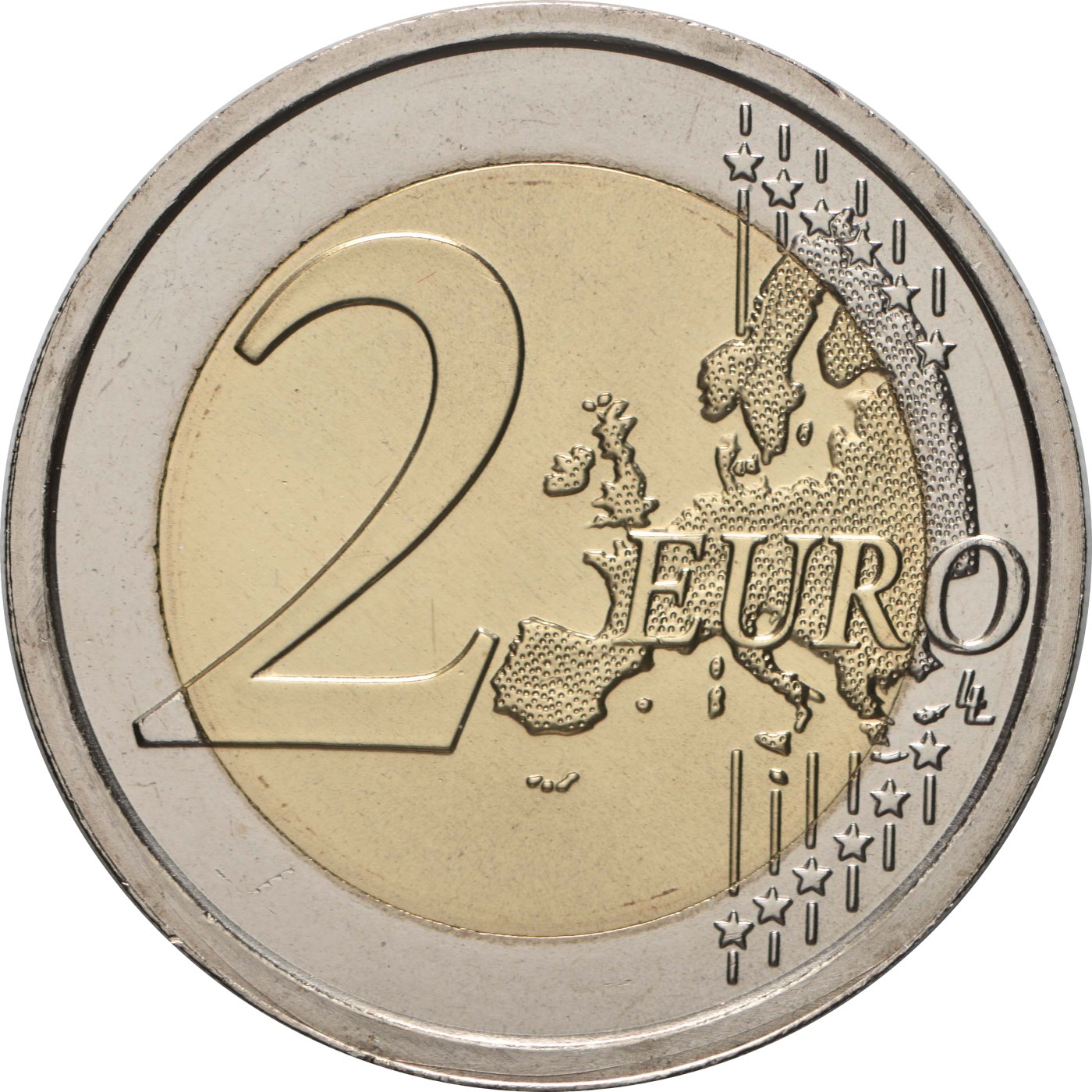 Vatikan 2021 – 700. Todestag von Dante Alighieri · 2-Euro-Gedenkmünze Vorderseite