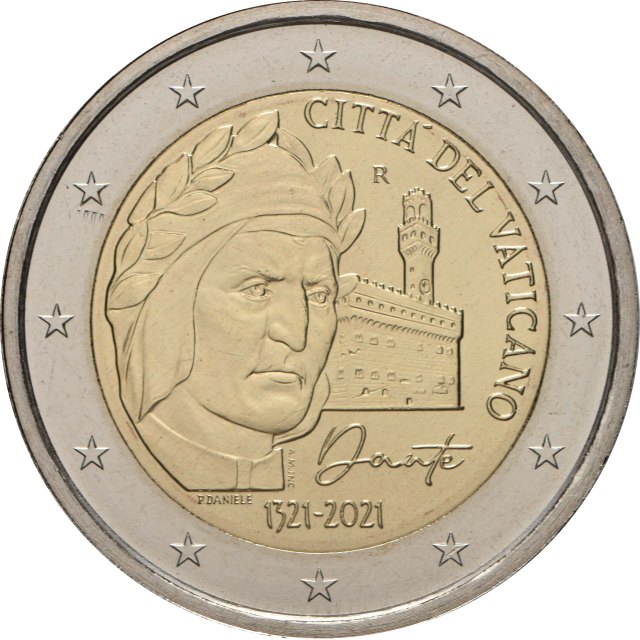 Vatikan 2021 – 700. Todestag von Dante Alighieri