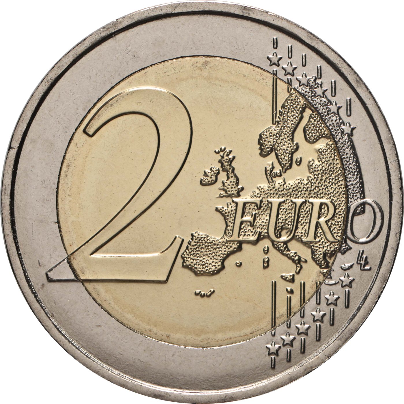 2 euros BU en estuche
