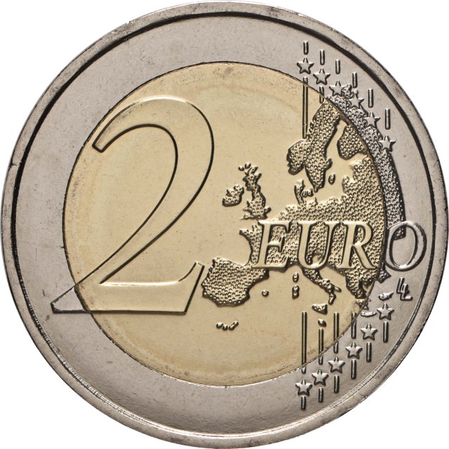 2 Euro BU im Etui