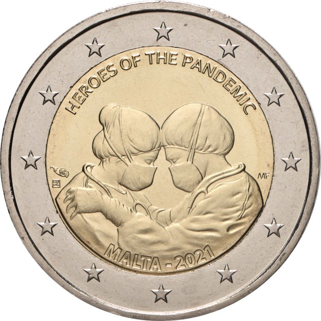 2 Euro BU im Etui