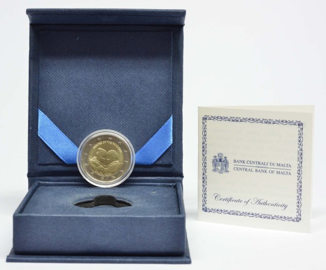 2 Euro BU im Etui