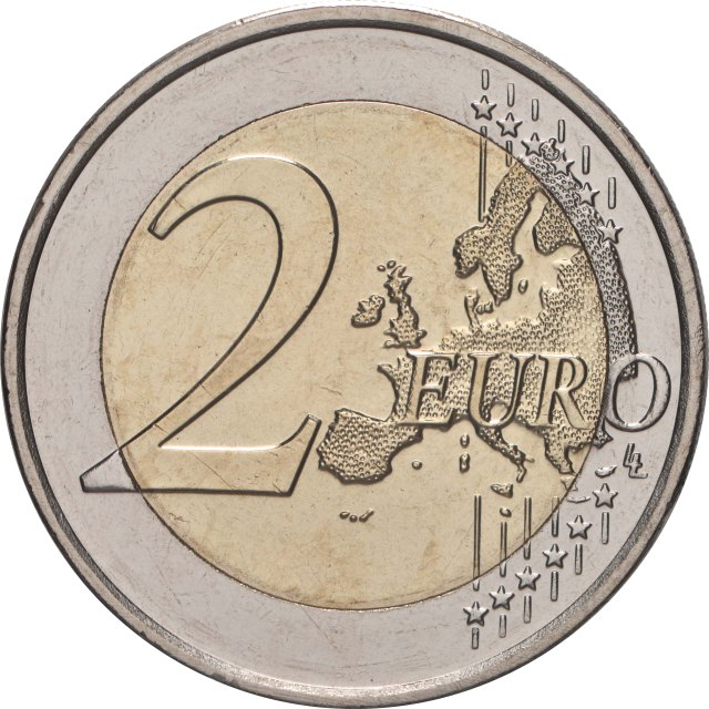 2 Euro Stgl./BU – F.