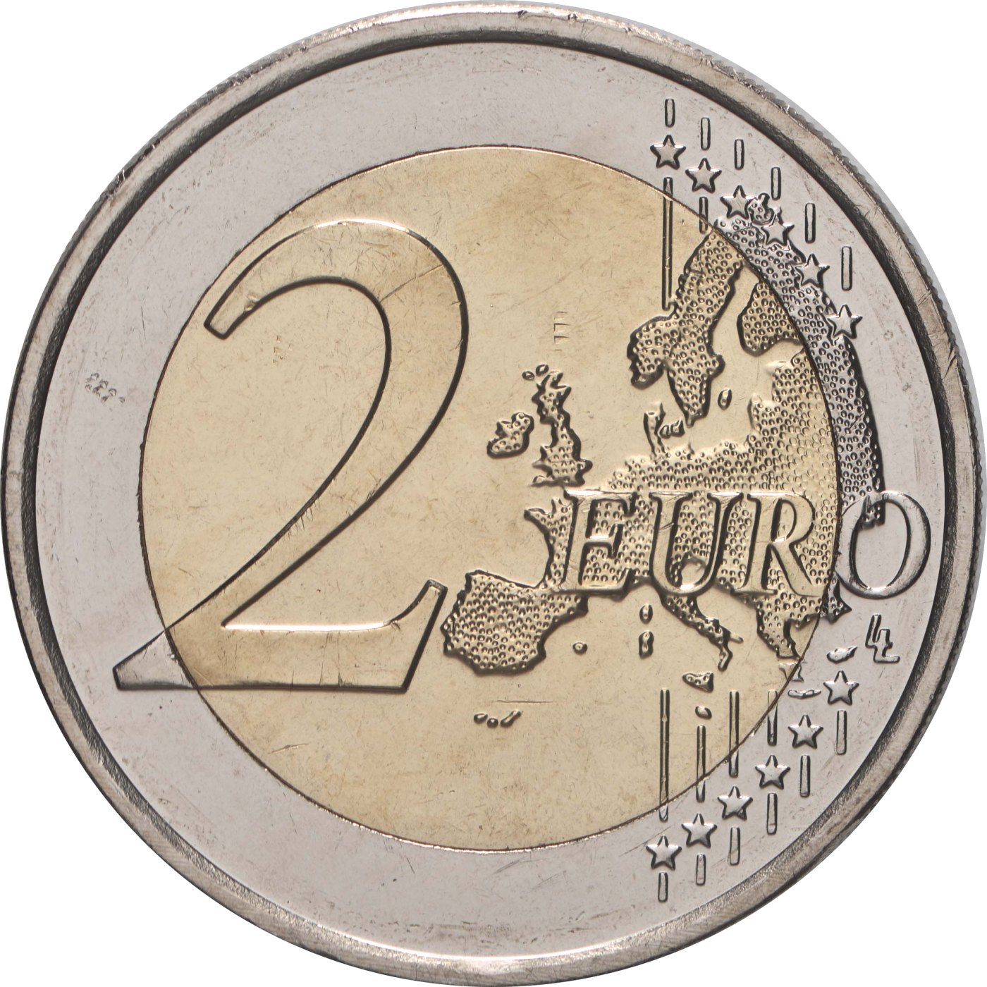 Luxemburg 2021 – 40. Hochzeitstag des großherzoglichen Paares · 2-Euro-Gedenkmünze Vorderseite