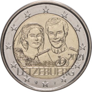 Luxemburgo 2021 – 40.º aniversario de bodas de la pareja gran ducal