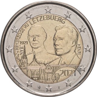 Luxemburgo 2021 – 100.º aniversario del Gran Duque Jean