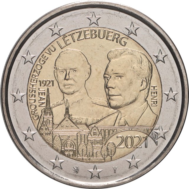 Luxemburg 2021 – 100. Geburtstag von Großherzog Jean