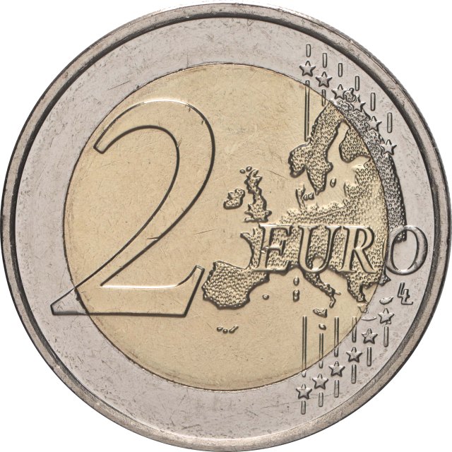 2 Euro Stgl./BU – F.
