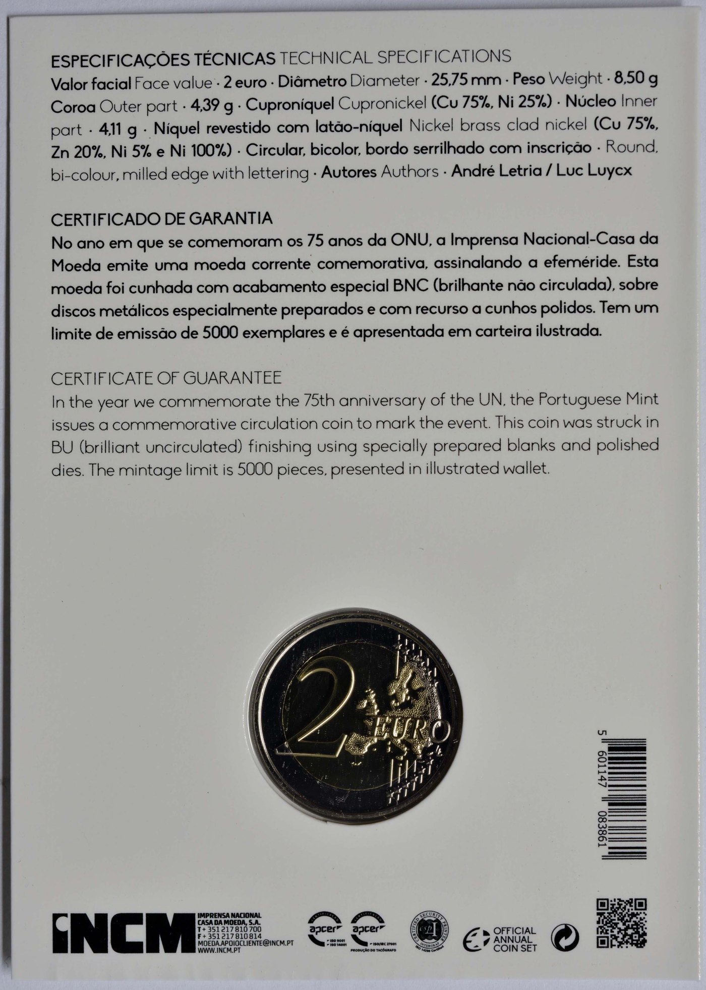 Blíster FDC