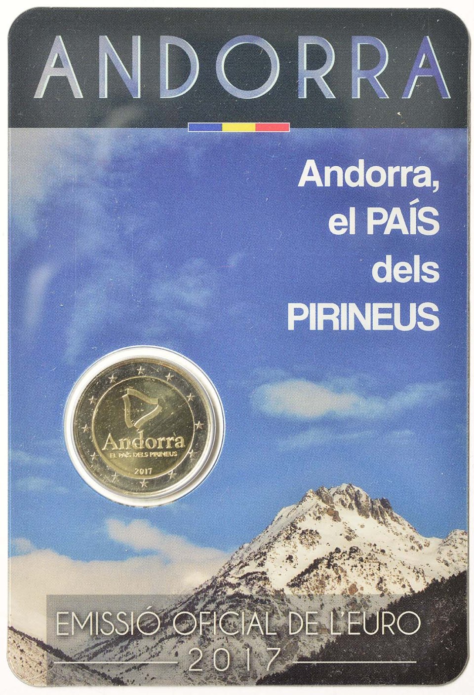 Andorra 2017 – Das Land in den Pyrenäen · 2-Euro-Gedenkmünze