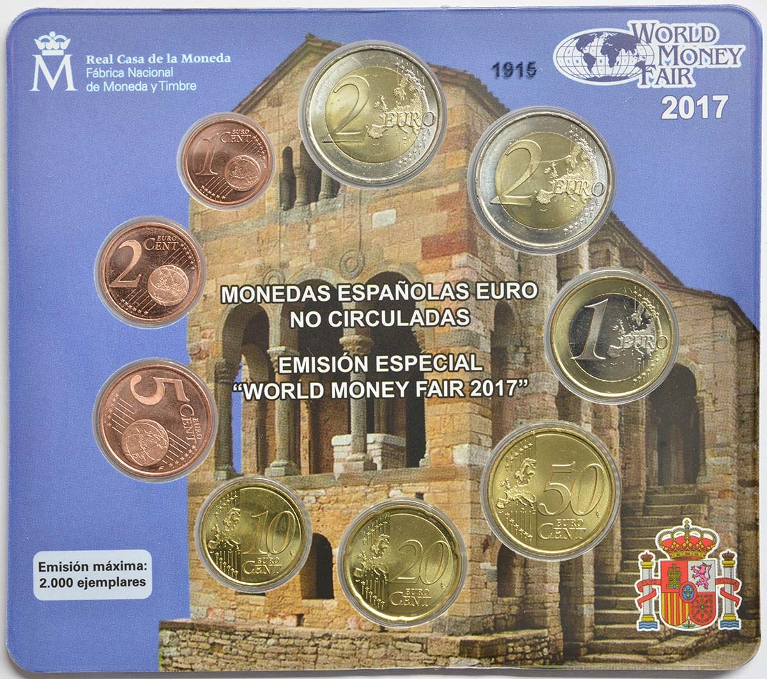 Conjunto de moedas correntes BNC – Emissão 1