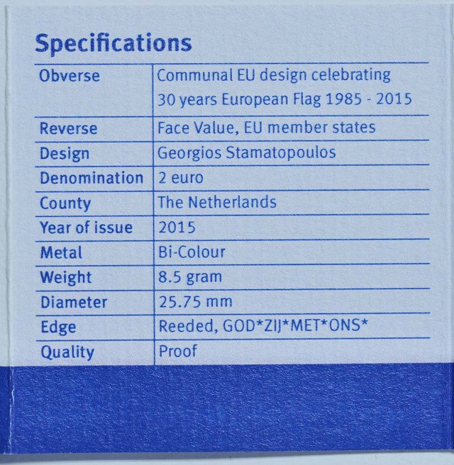 2 Euro PP – Ausgabe 1
