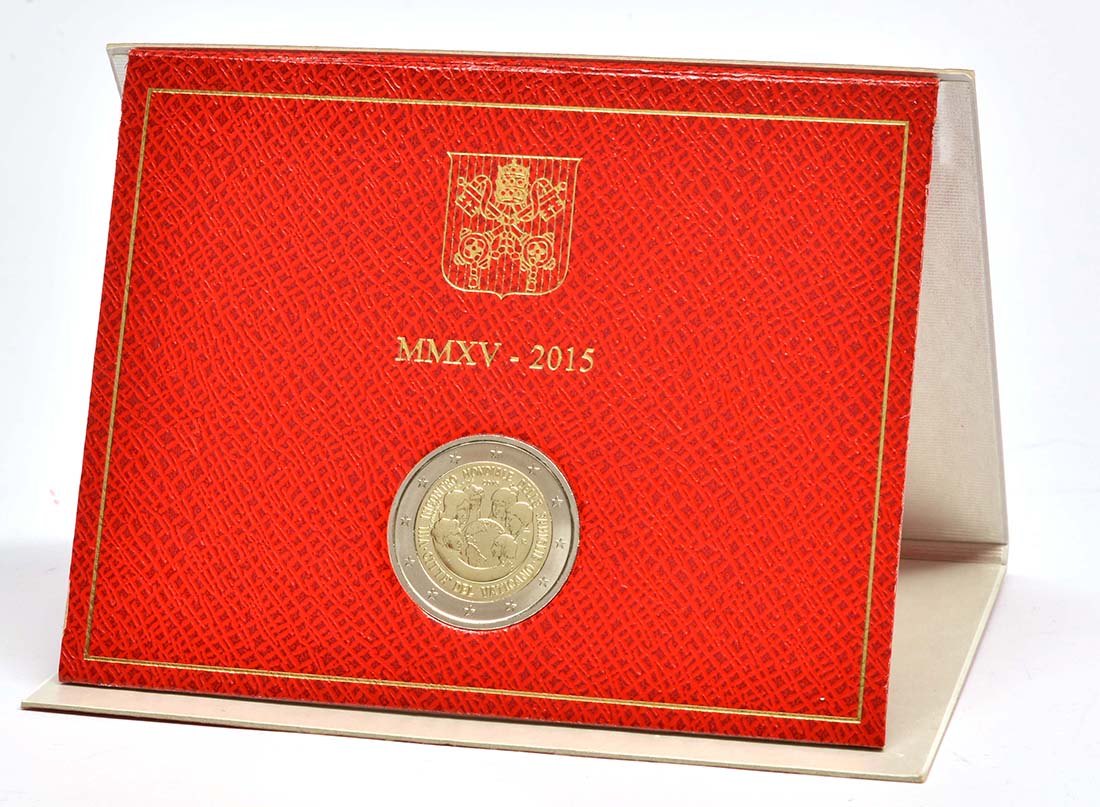 Vatikan 2015 – VIII. Weltfamilientreffen Philadelphia · 2-Euro-Gedenkmünze