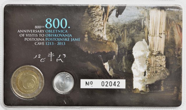 Coincard der Postojska Jama