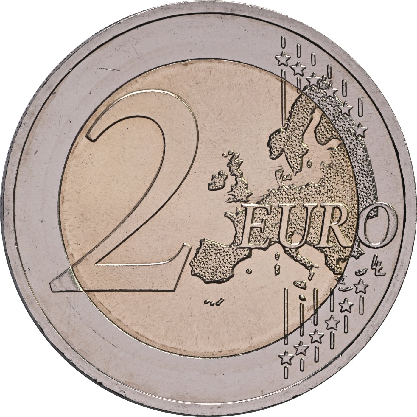Германия 2013 – Съвместна емисия, Германия – Франция, 50-годишнина от Елисейския договор · Възпоменателна монета от 2 евро Аверс