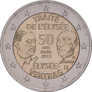 Allemagne 2013 – Émission commune, Allemagne - France, 50e anniversaire du traité de l’Élysée