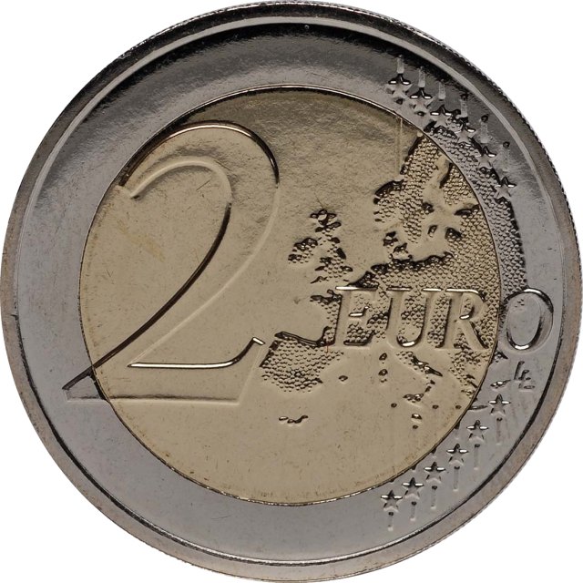 2 Euro BU im Etui