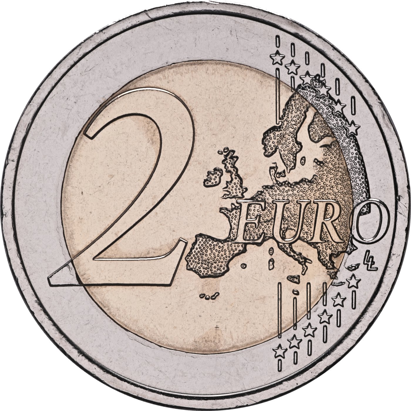 Portugalska 2011 – 500. obletnica rojstva Fernão Mendes Pinto · Spominski kovanec za 2 evra Sprednja stran