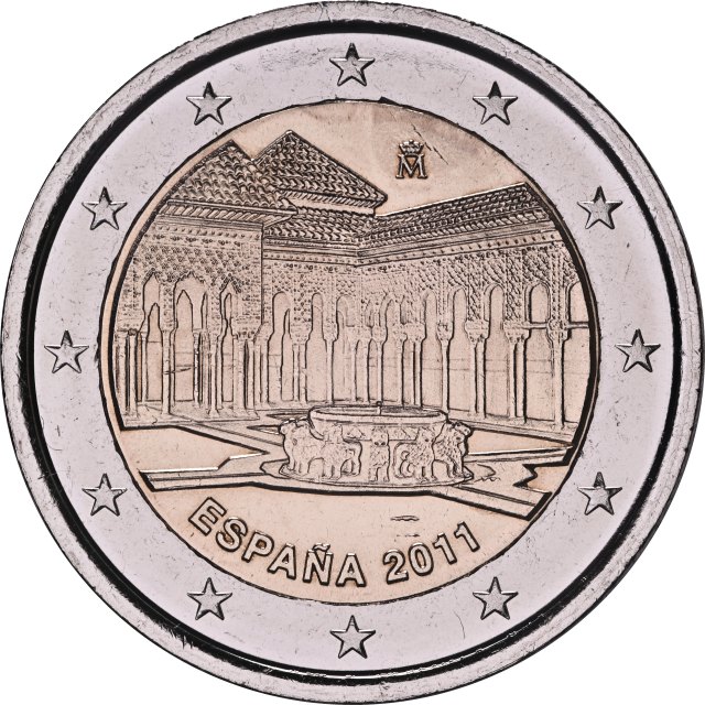 Spanien 2011 – UNESCO Weltkulturerbe-Serie, 2. Ausgabe, La Alhambra, Granada