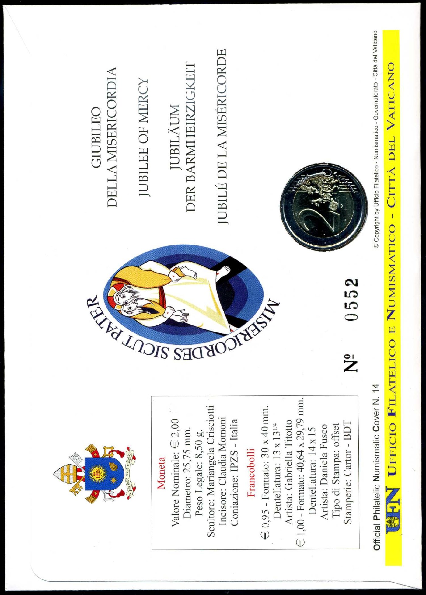 Numismatic cover