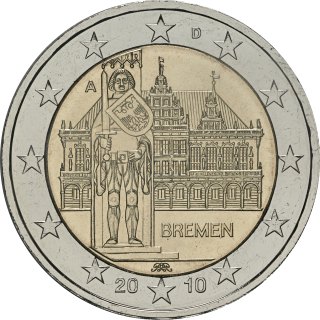 Deutschland 2010 – Bremen, Rathaus mit Roland