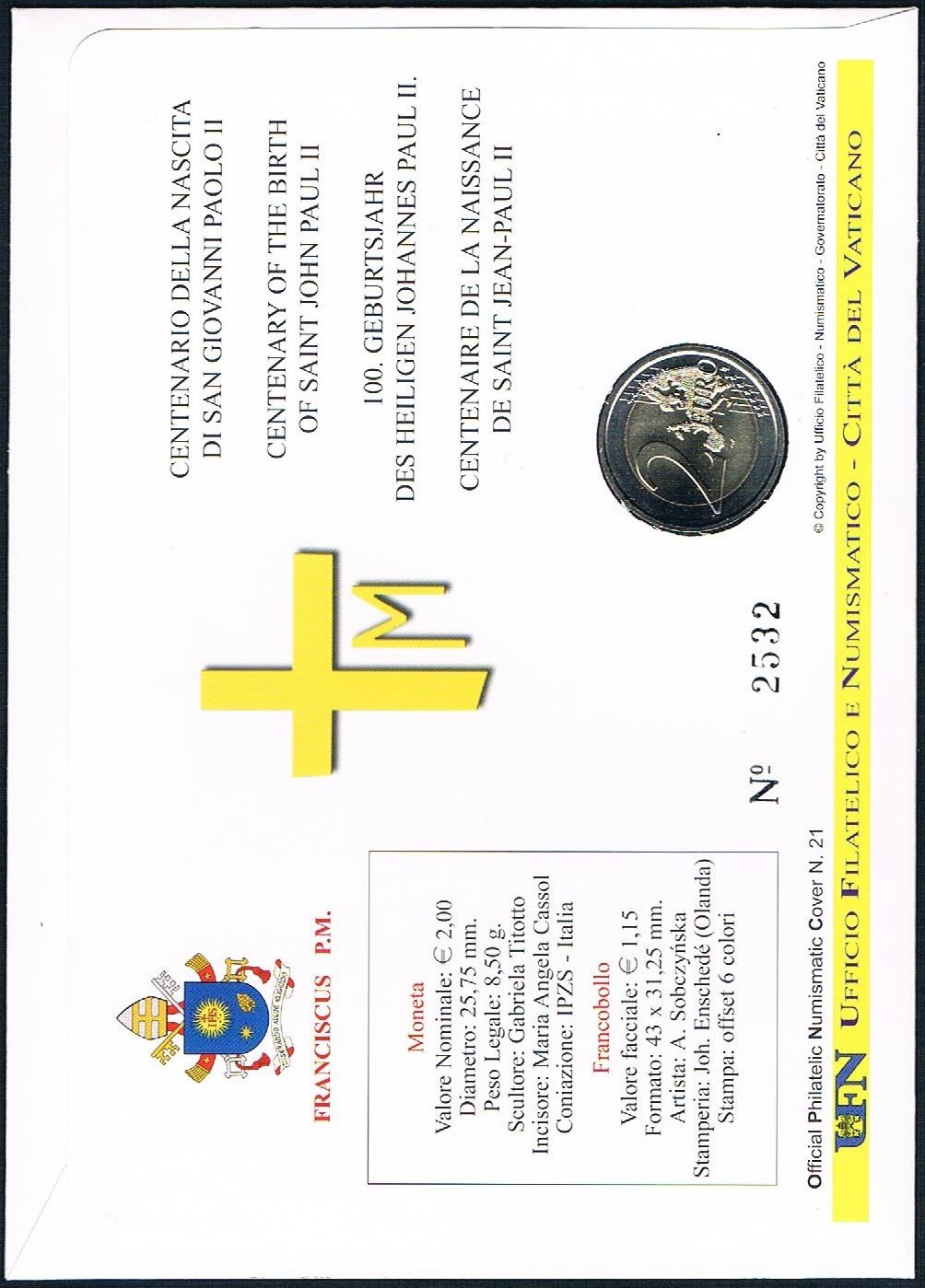 Sobre numismático