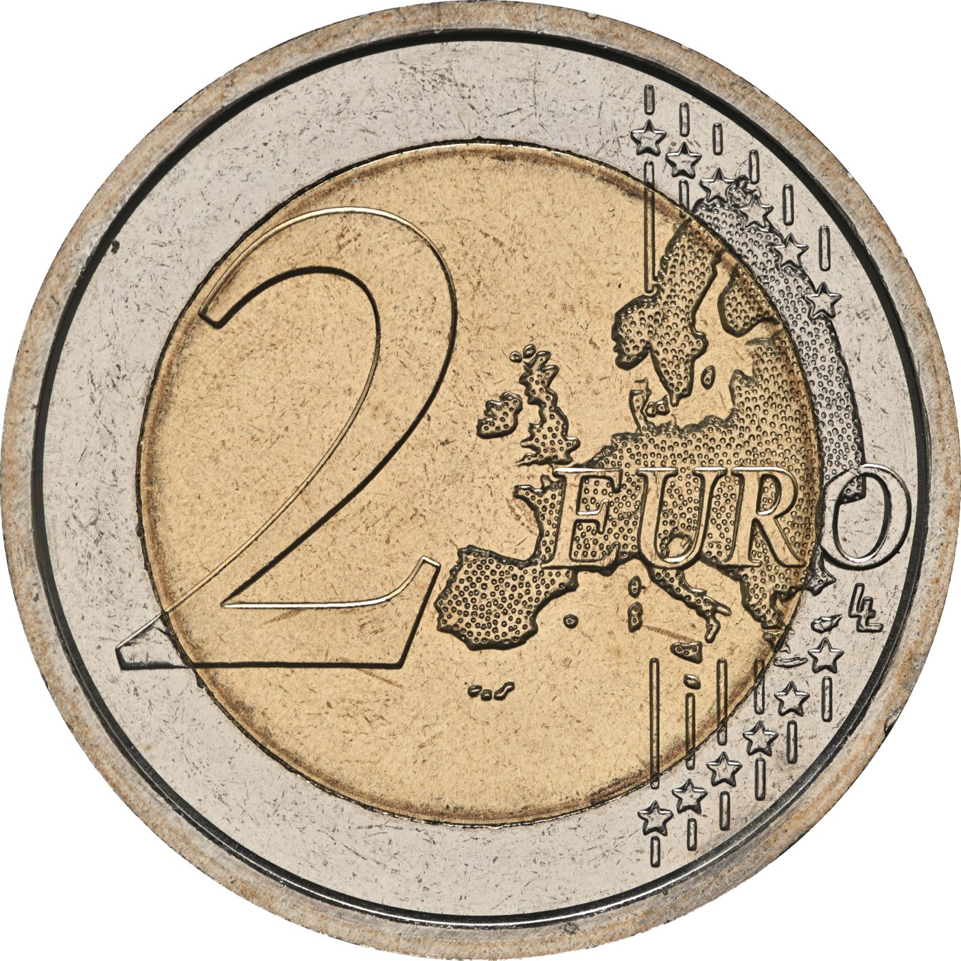 Vaticaan 2008 – Paulusjaar · 2-euroherdenkingsmunt Voorzijde