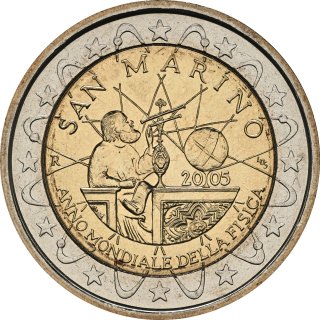 San Marino 2005 – Galileo Galilei, Jahr der Physik