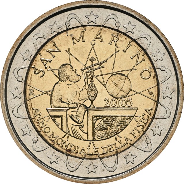 San Marino 2005 – Galileo Galilei, Jahr der Physik