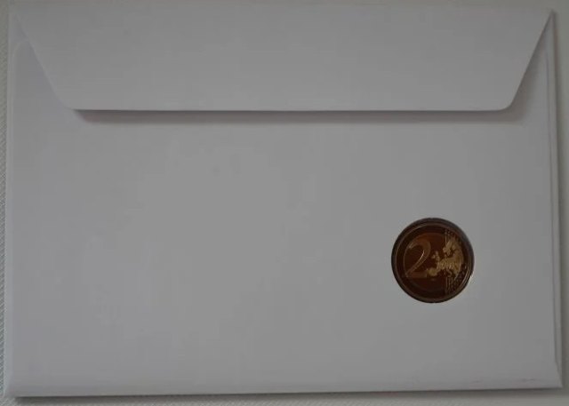 Numisbrief mit PP-Münze