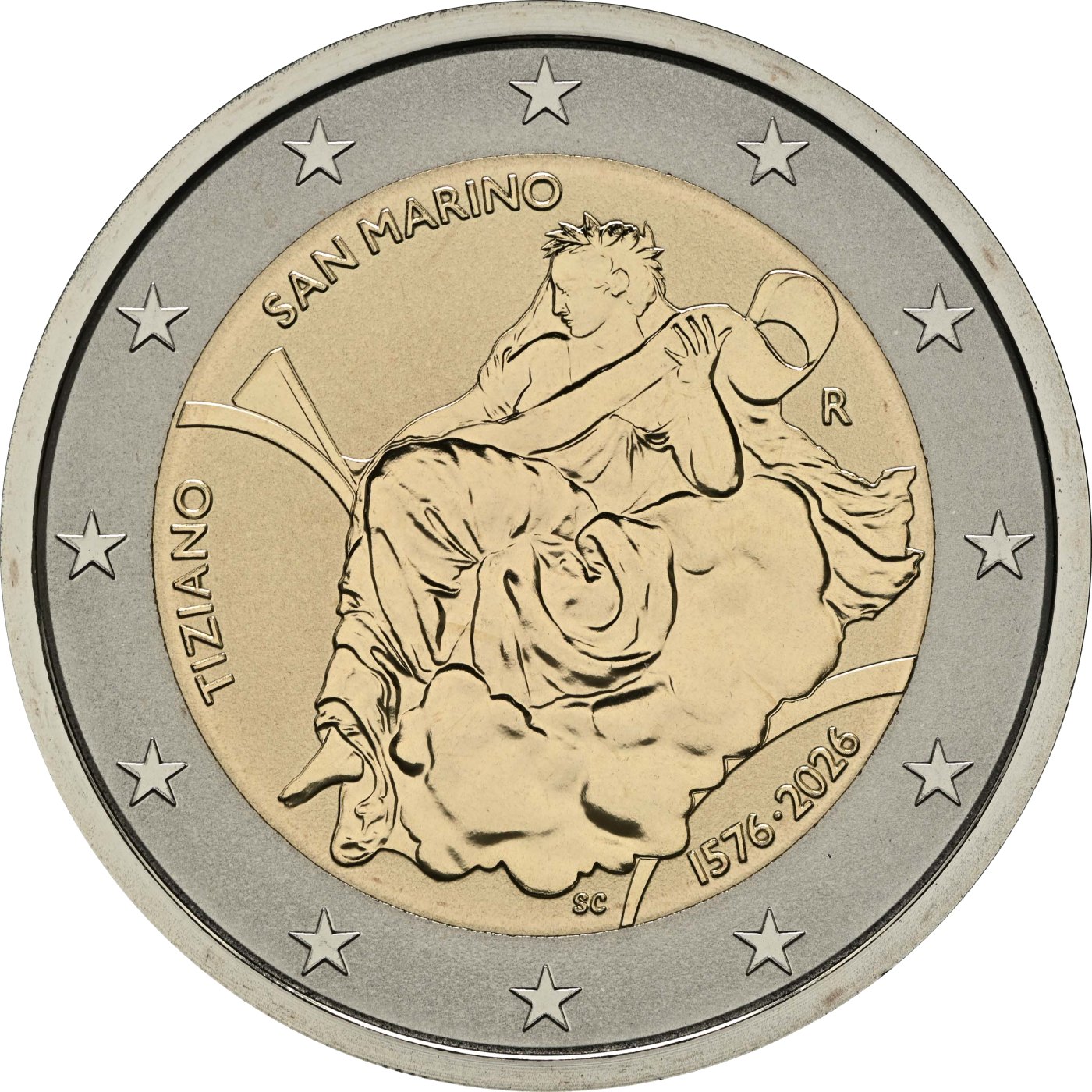 2 Euro Reverse Proof