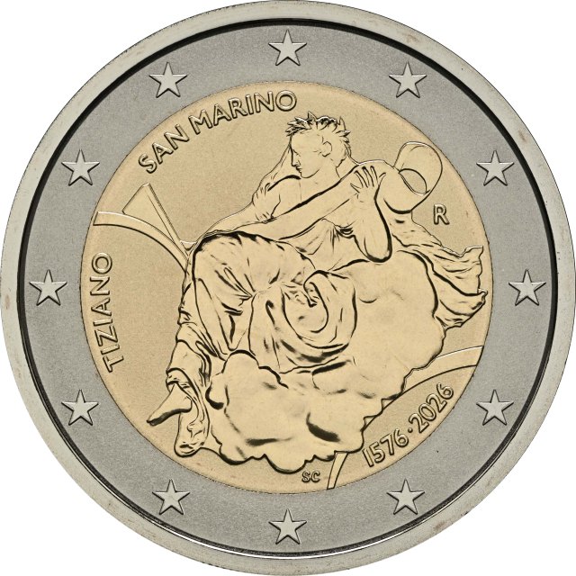 2 Euro Reverse Proof