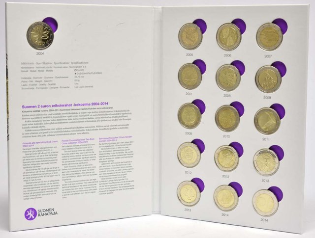 2 Euro, 16er Set
