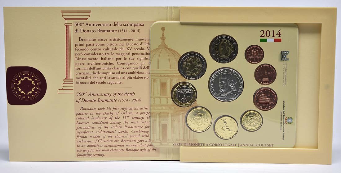 Série anual FDC com 5 €