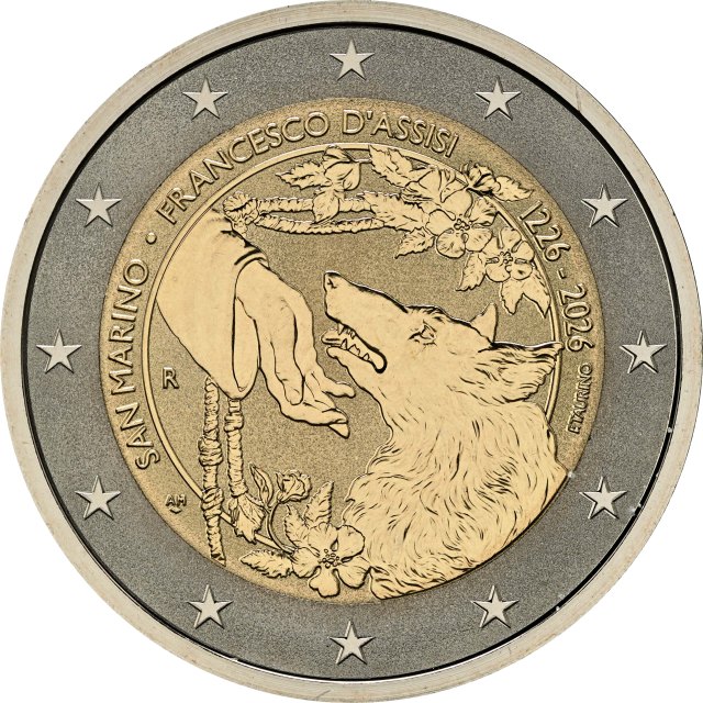 2 Euro Proof Reverse
