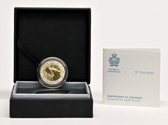 2 Euro Proof Reverse